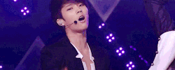  30/100 gifs where Woohyun stands on the verge of perfection 