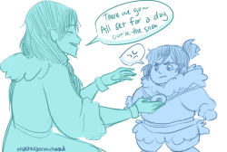 Masterarrowhead:  Korra Doesn’t Like To Wear A Lot Of Layers, Does She?  *Giggles*