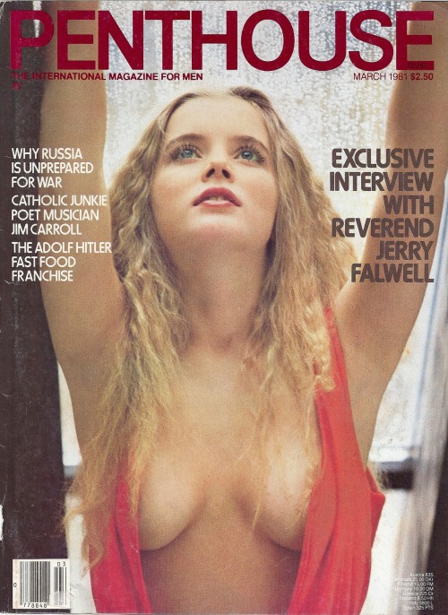 Delfina Ponti, Penthouse Cover - March 1981