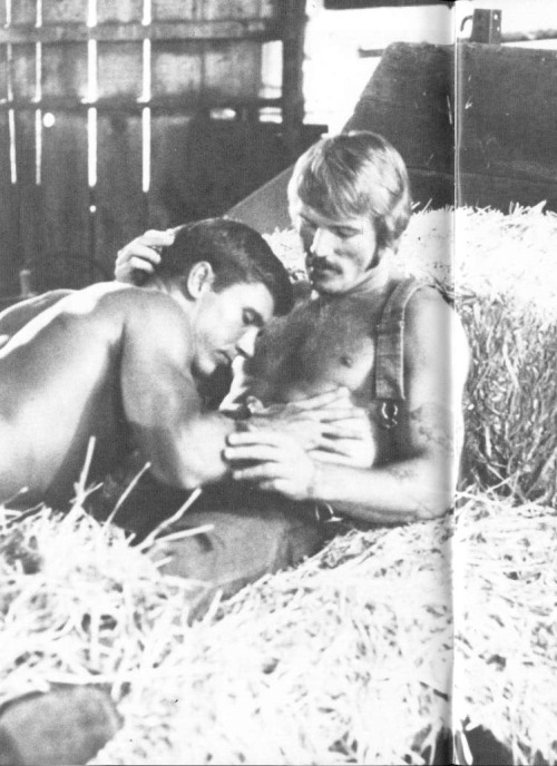 malemodelspast:   BOB BISHOP & BARRY HOFFMAN  