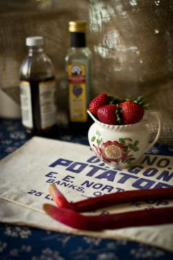  vanilla rice pudding with strawberry 