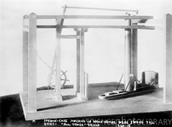 The Darwin-Coxe Machine was used to swing