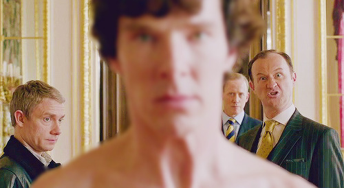 I think that “I'll let you” line might be Mycroft’s sassiest moment in the entire 