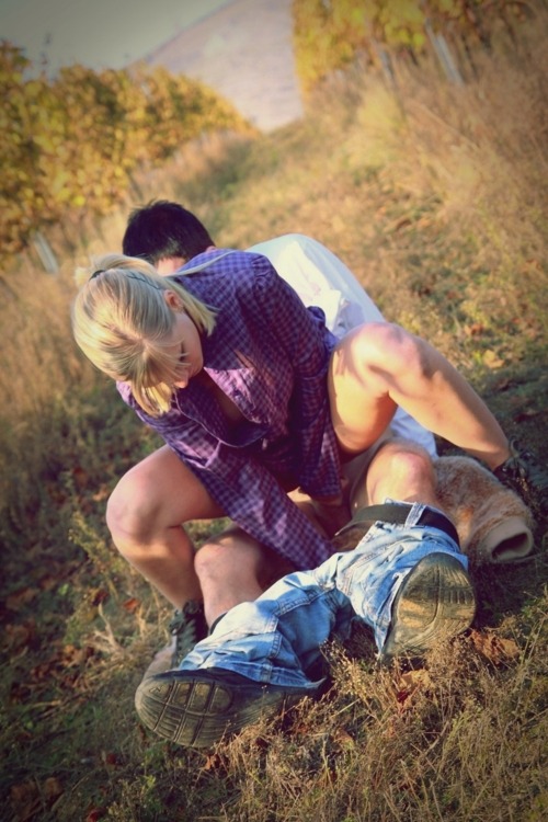 dirty-addictions:  Ahh.. the great outdoors adult photos