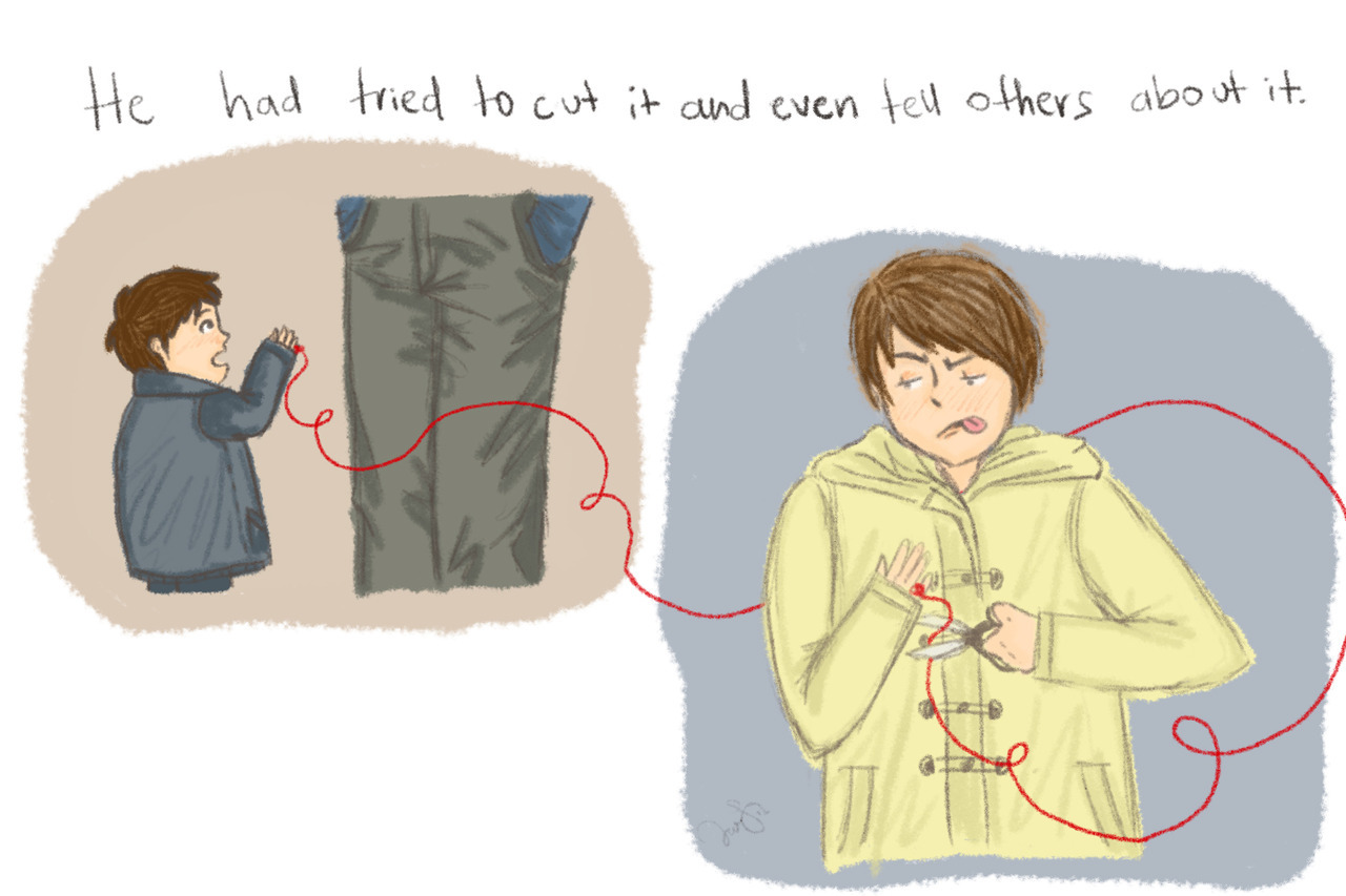retr0v:  Oneshot about the Red Thread of Destiny/Red String of Fate.