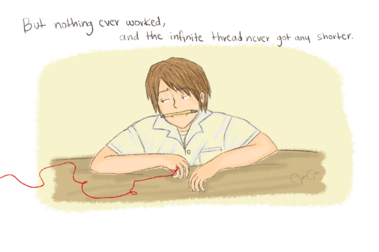 retr0v:  Oneshot about the Red Thread of Destiny/Red String of Fate.