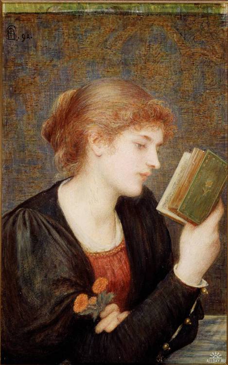 books0977:Love Sonnets (1894). Marie Spartali Stillman (British, 1844-1927).Stillman was a noted ‘st