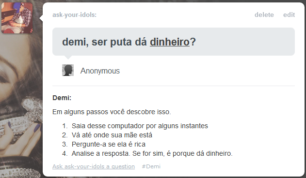  podia ter ido dormir sem essa   