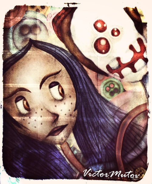 ‘Coraline’ - got inspired after watching the movie