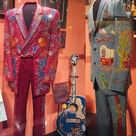 NudieTheRodeoTailor — Two Porter Wagoner suits at the Country Music Hall...