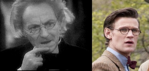 doggmaticproductions:  1st Doctor // 11th Doctor  duuude