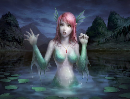 [Naiad]
Naiads are one of the three classes of water nymphs. They reside of fresh water such as rivers, fountains, ponds, and wells. The Naiads can be broken down into even smaller categories for each type of body of water. They’re each connected to...