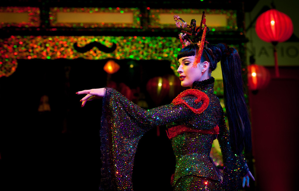 von-teese:  Dita Von Teese performs during Erotica 2010. 