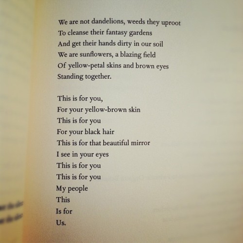 reallifedocumentarian: From Bao Phi’s ‘For Us’ in Sông I Sing. #APIA :-) &lt;3 (Taken with Instag