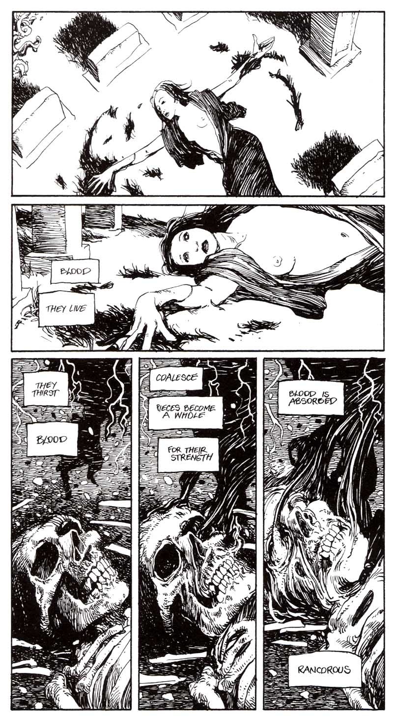 addictedtogore:  dharmathecannibal:  Unleashing the bloodthirsty comic by Cannibal
