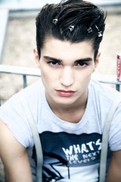 strangeforeignbeauty:  Alexander Ferrario | 3.1 Philip Lim SS’13 Backstage 