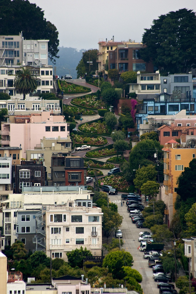 kluxlow:  Lombard Street SF by Phalanx1984 