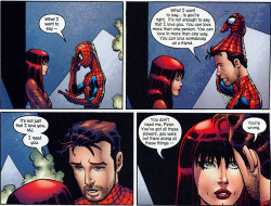 bluejaybirdie:  Excuse me while I have many Peter/MJ feels. &frac12;. Amazing Spider-Man #491 
