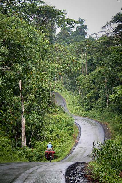 pedicabconfession:  Bicycle Touring East Kalimantan, Indonesia (Borneo) by worldbiking.info on Flick
