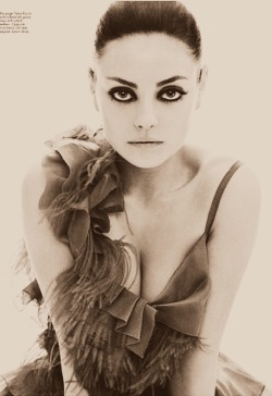 toedancer:  W Magazine: Mila Kunis  