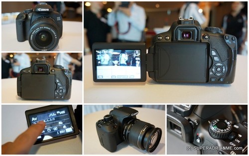 Canon EOS 650D DSLR – World’s First Touch Screen DSLR