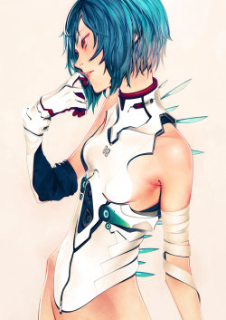 beetleburm:  hampe:  Rei 05 by ~iwaisan 