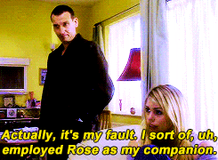 allrightfine:#you what I love though #the way the doctor looks at rose #as if checking her reaction 