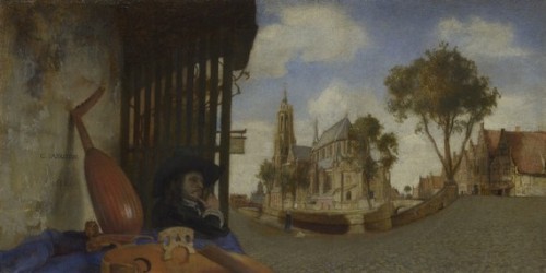 artmastered: View of Delft by Carel Fabritius, 1652