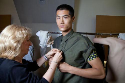 PFW | Hao Yunxiang at Kenzo Men&rsquo;s Spring/Summer 2013