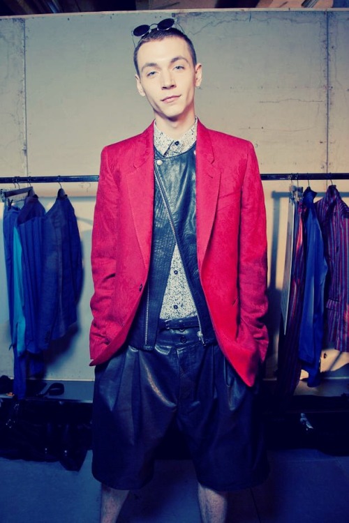 PFW | Damir Doma Men’s Spring/Summer 2013 Backstage