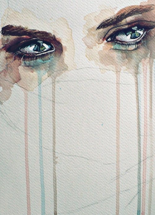 mydarkenedeyes:  Jane Beata Watercolour &amp; pen on 300g Fabriano paper, 21 x 29cm Tumblr/Shop