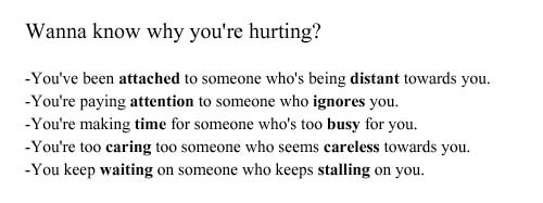 nobody saw the little bit of saddness in me.