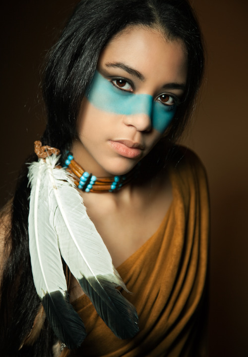 Native american indian woman costume