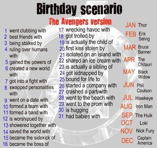 sassy-workaholic:  stark-naked-billionaire:  What are you?  ((OOC I got trolled by Black Widow…. ¬_¬))  OOC: Worshipped by Thor :) I think I can very much live with this as my birthday gift. :) I WIN!