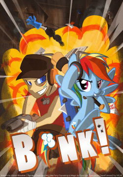 buckyeahmylittlepony:  BONK by *Hybrid-Masakari