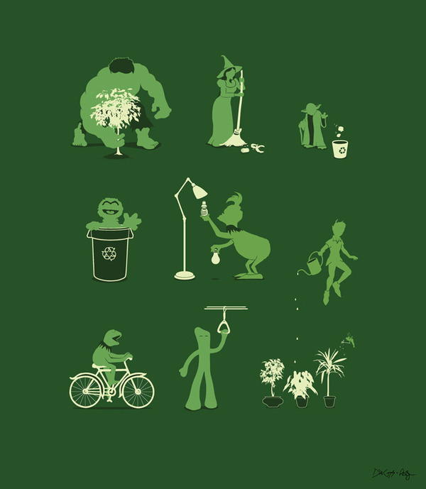 vanished:  Going Green Art Print by David Soames 