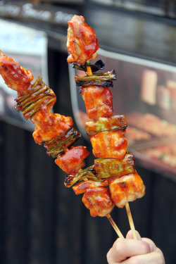 OMFG Chicken Skewers from Korea!!!