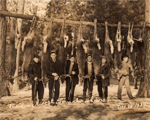 Old Time Hunting Photo&mdash;1934I think its interesting that they went out hunting wearing neckties