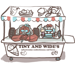 slogandstuff:  Because I think it was James Roberts said something about writing the adventures of Swerve and Tailgate running an ice cream stand. And ho my god. I had to. 