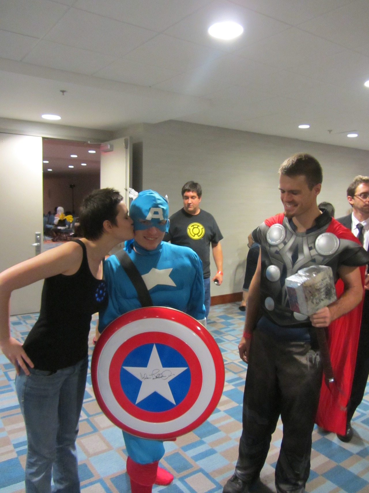 tastyrepulsorboots:  Natasha Stark Goes to FSC  Eeeee such a cutie patootie Natasha