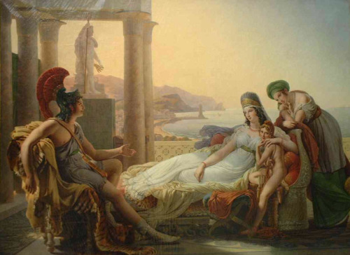 necspenecmetu:Pierre-Narcisse, Baron Guerin, Dido and Aeneas, c. 1815