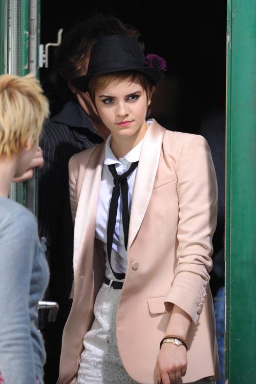 Emma Watson in a suit adult photos