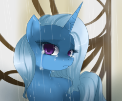 shunkawarakin:  swirl-draws:  More Trixie.More sad.  Yeah, okay. Posting things I like all morning. Time to actually do (and post) some art.  omg ;___; This is beautiful. Trixie is beautiful. 