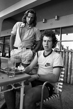 Bjorn Borg &amp; John McEnroe Source - Event News