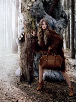 Lindsey Wixson By Tim Walker For Mulberry Fall 2012