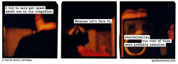 softerworld:  A Softer World: 836 (i’ve wasted enough tears on assholes.) 