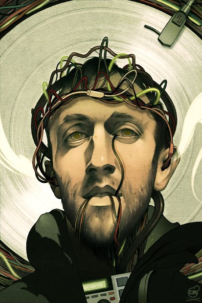 iheartmyart:  Chris B. Murray, King Electro, 2012 