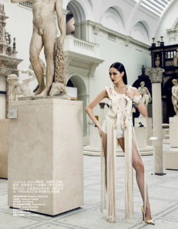 Collections-From-Vogue:  Bonnie Chen In “Fabulous London” Photographed By Zack