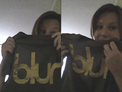 I’m just sitting with my blur t-shirt