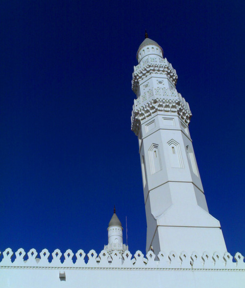 Minaret of the Quba Mosque (Rebuilt 1986)Abdel-Wahed El-Wakil(Photograph by alsay)